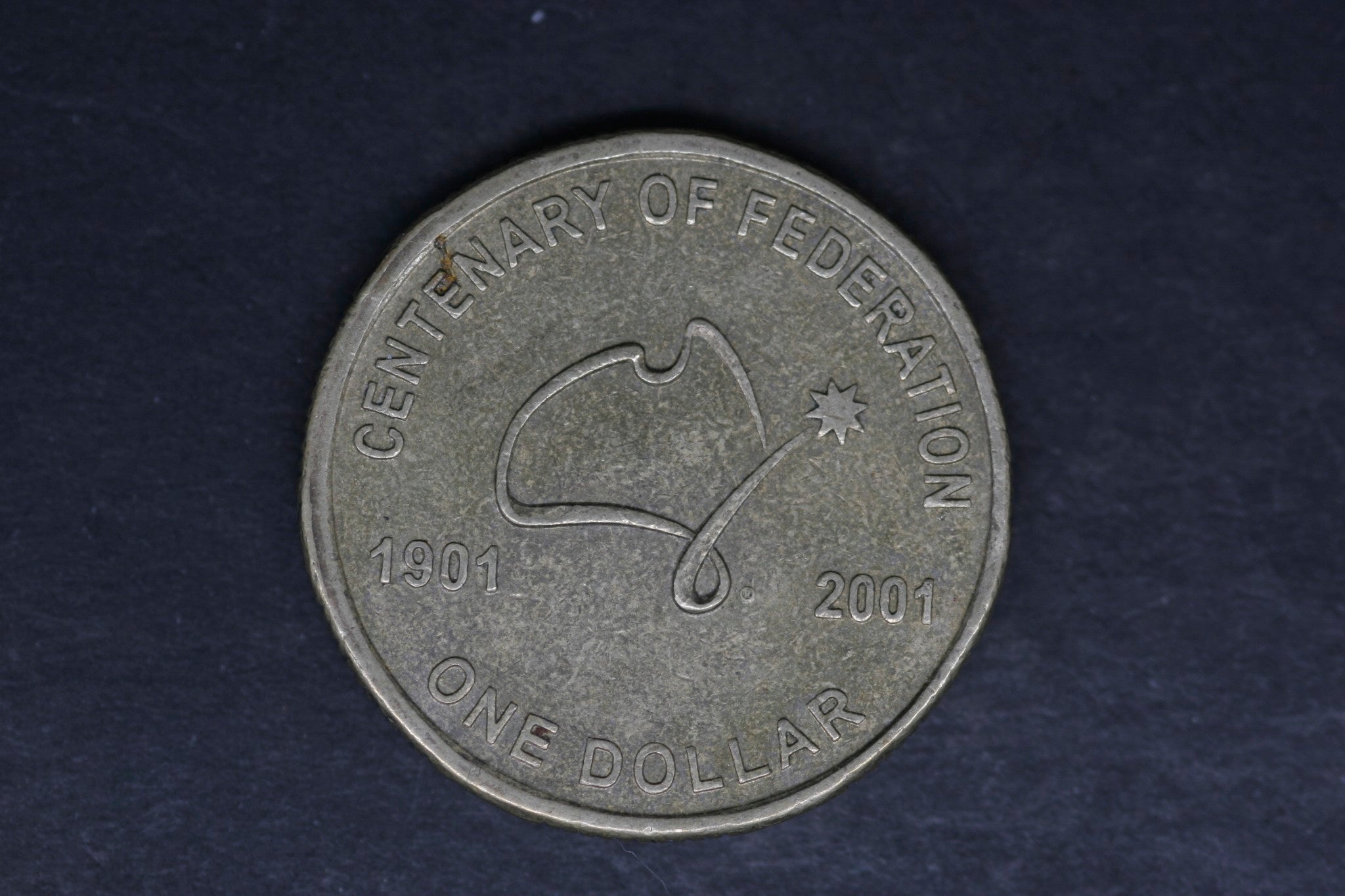 2001 Australian 1 Dollar Coin 1 Centenary of Federation