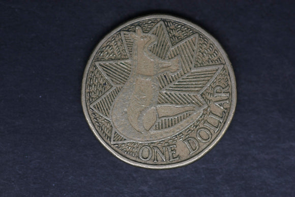 1988 - Australian 1 Dollar Coin - $1 - Bicentennial - F/VF