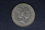 1986 - Australian 1 Dollar Coin - $1 - Year of Peace - EF