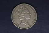 1986 - Australian 1 Dollar Coin - $1 - Year of Peace - EF