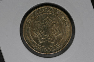 2007 - Australian 1 Dollar Coin - $1 - APEC - UNC