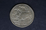 1984 - Australian 1 Dollar Coin - $1 - Mob of Roos - EF