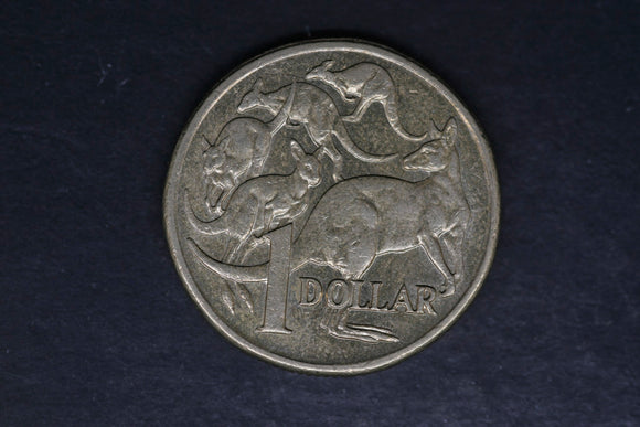 2006 - Australian 1 Dollar Coin - $1 - Mob of Roos - aUNC