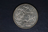 2019 - no MM - Australian 1 Dollar Coin - $1 - Mob of Roos - aUNC