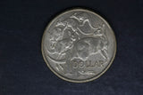 2019 - no MM - Australian 1 Dollar Coin - $1 - Mob of Roos - aUNC