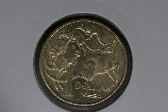 2019 - no MM - Australian 1 Dollar Coin - $1 - Mob of Roos - chUNC