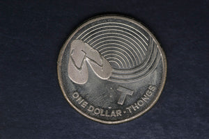 2019 - Australian 1 Dollar Coin - $1 - Coin Hunt A to Z - T for Thongs - aUNC