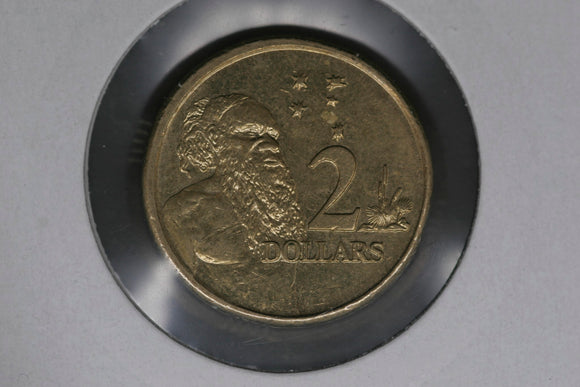 2008 - Australian 2 Dollar Coin - $2 - Elder - aUNC