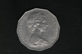 1970 - Australian 50 Cent Coin - Captain Cook - gVF