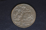 2010 - Australian 1 Dollar Coin - $1 - Mob of Roos - aUNC