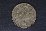 1995 - Australian 1 Dollar Coin - $1 - Mob of Roos - VF