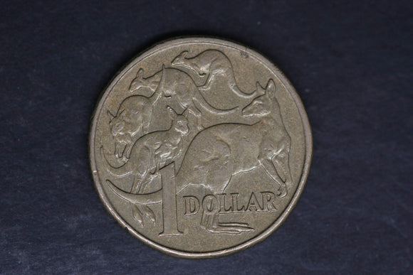 1994 - Australian 1 Dollar Coin - $1 - Mob of Roos - gVF