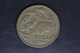 1994 - Australian 1 Dollar Coin - $1 - Mob of Roos - gVF