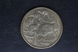 1985 - Australian 1 Dollar Coin - $1 - Mob of Roos - gEF