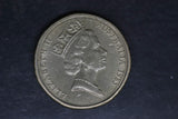 1985 - Australian 1 Dollar Coin - $1 - Mob of Roos - gEF