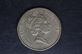 1985 - Australian 1 Dollar Coin - $1 - Mob of Roos - gEF