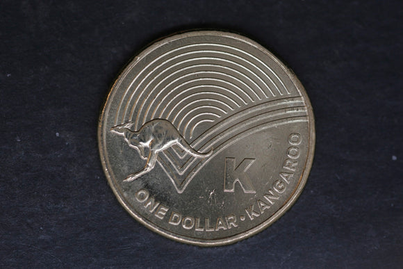 2019 - Australian 1 Dollar Coin - Coin Hunt - K for Kangaroo - aUNC