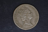 1993 - Australian 1 Dollar Coin -$1 - Landcare - gVF