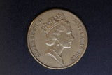 1988 - Australian 1 Dollar Coin -$1 -Bicentennial - gVF