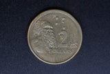 1993 - Australian 2 Dollar Coin - $2 - Elder - gVF