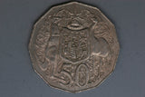 1978 - Australia 50 Cent Coin - Coat of Arms - gVF