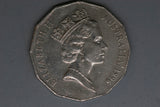 1996 - Australia 50 Cent Coin - Coat of Arms - gEF