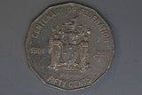 2001 - Australia 50 Cent Coin - Centenary of Federation - Victoria - gVF