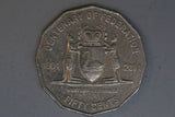 2001 - Australia 50 Cent Coin - Centenary of Federation - WA - gVF