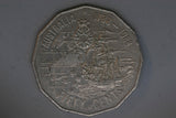 1988 - Australia 50 Cent Coin - Bicentennial - gVF