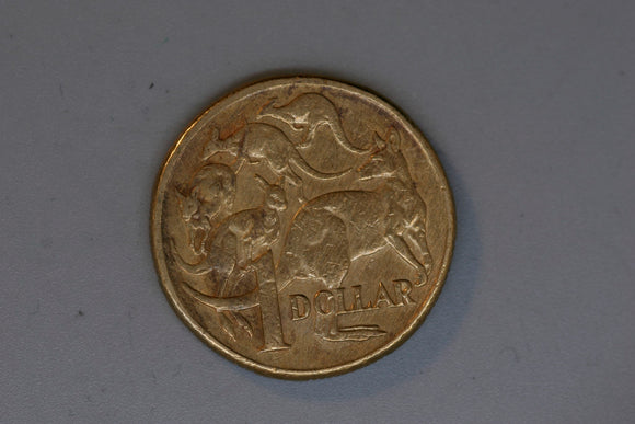 2000 - Australia 1 Dollar Coin - Mob of Roos - gVF